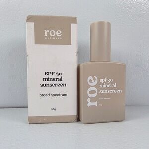 Roe Wellness SPF 30 Mineral Sunscreen Broad Spectrum 50g EXP 04/2026